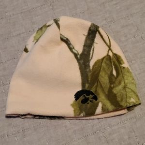 Pink camo Realtree and Iowa Hawkeyes Hat